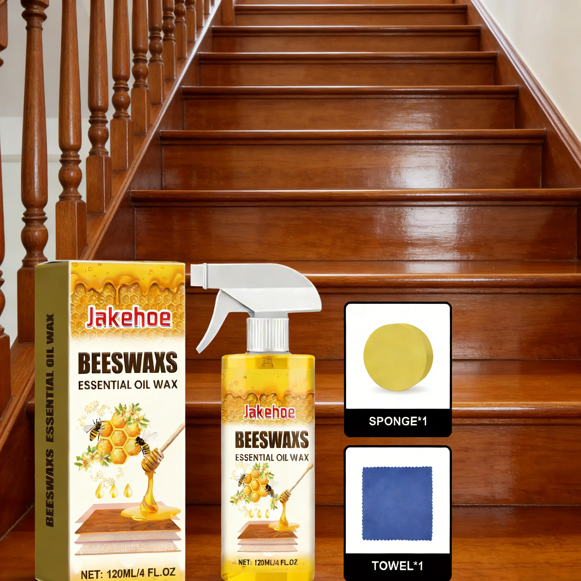 Woodworking Oil - Spray Lucidante per Mobili in Cera