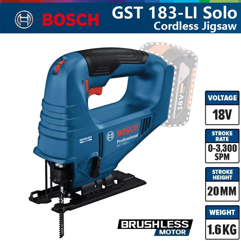 Woodworking Jig - Seghetto Alternativo Elettrico Professionale Bosch GST