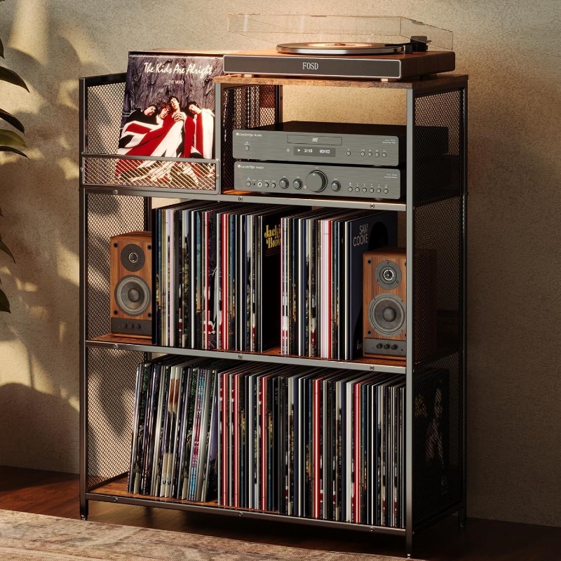 Woodworking Magazine - Supporto per giradischi in vinile a