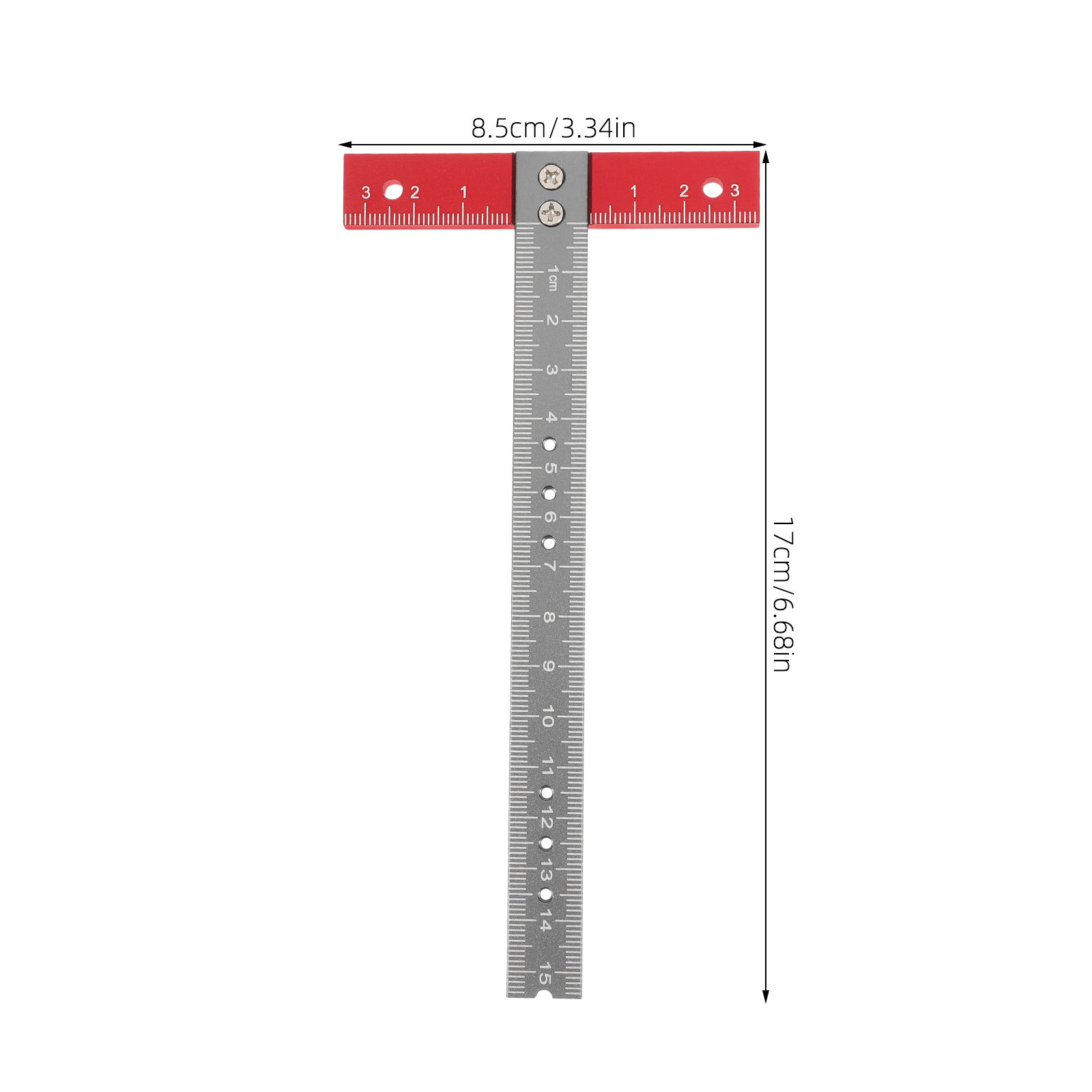 Righello a T in Lega di Allumi - Woodworking Project recensione e prezzo