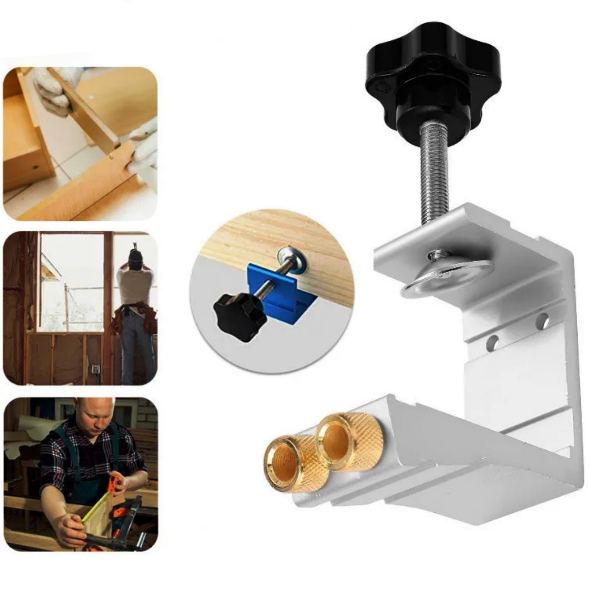1 set di maschere per fori tas - Woodworking Jig recensione e prezzo
