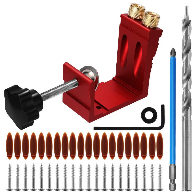 1 set di maschere per fori tas - Woodworking Jig recensione e prezzo