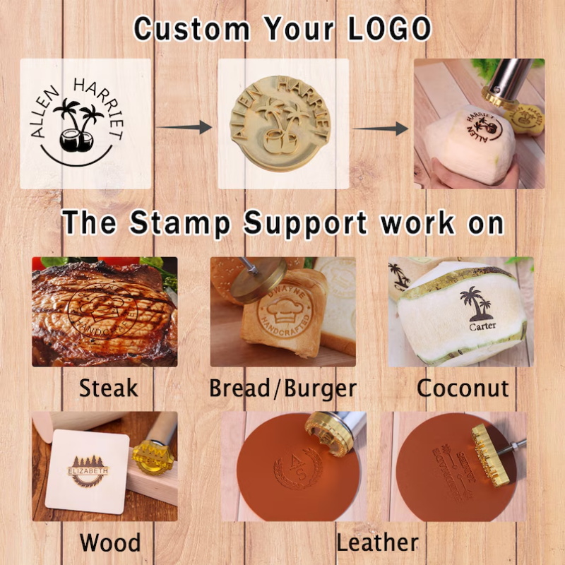 Ferro da Marchiatura Personali - Woodworking Logo Design Free recensione e prezzo