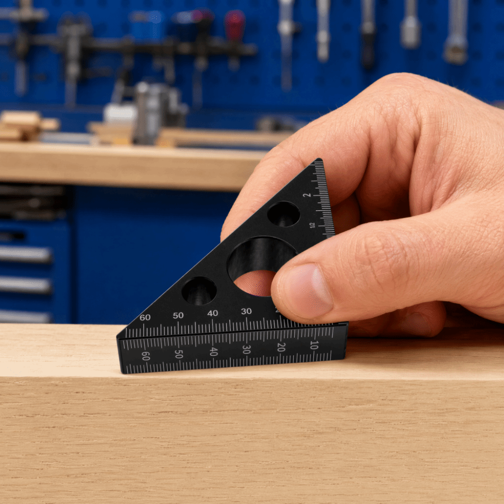 Righello Triangolare in Lega d - Woodworking Workshop Layout recensione e prezzo